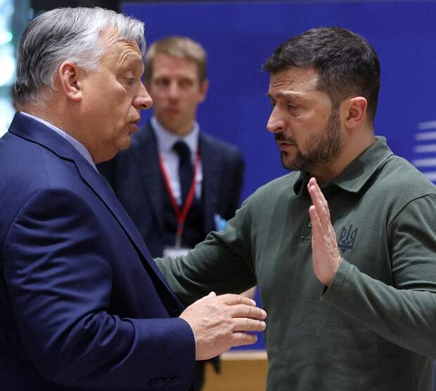 Зеленский пригрозил натравить боевиков ВСУ на Орбана (ВИДЕО)