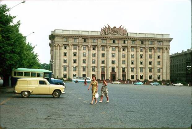 Харьков 1959-1964 гг. на цветных фото