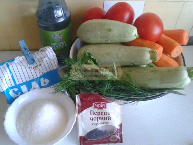 Кабачки консервированные