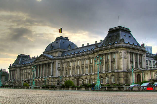 Королевский дворец в Брюсселе, Бельгия.