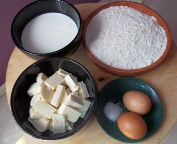 Чвиштари - рецепт кукурузных лепешек с сыром (7)