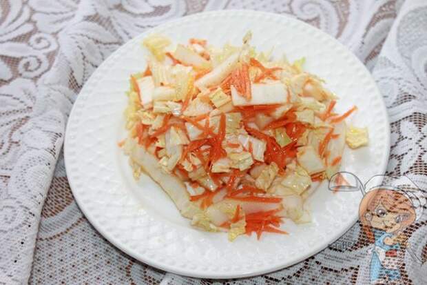быстрая маринованная пекинская капуста - рецепт с фото
