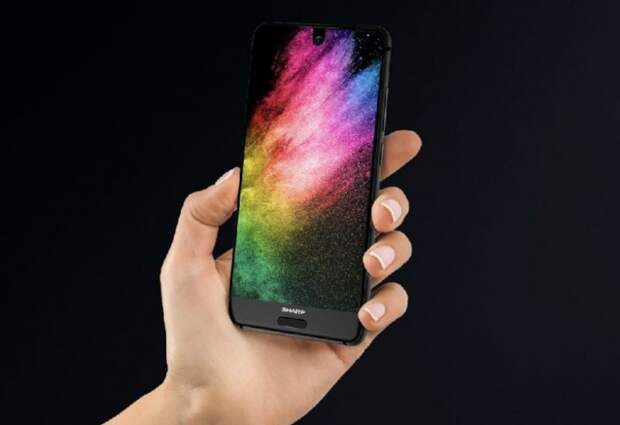 Sharp Aquos S2: смартфон с безрамочным дисплеем и самым узким сканером отпечатков пальцев