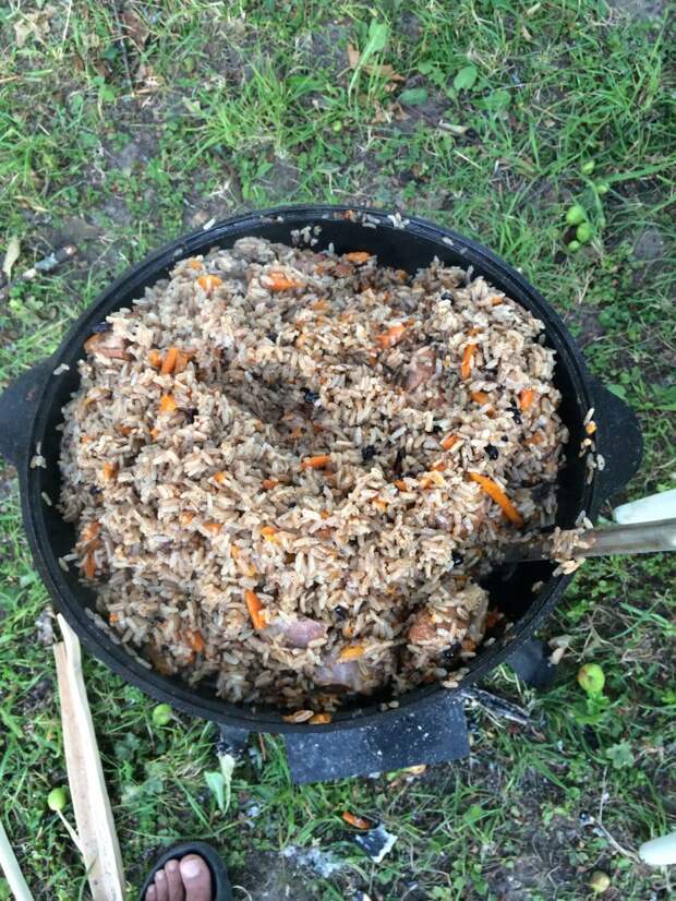 Секреты правильного узбекского плова  баранина, рис, плов