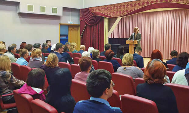 Встреча с Инной Святенко / Фото: ЕР