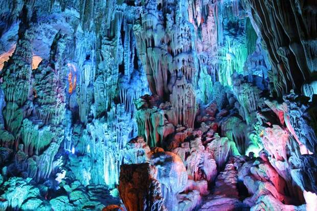 Красочные фотографии Пещеры China_004