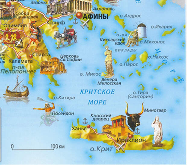 карта-Greece=Map