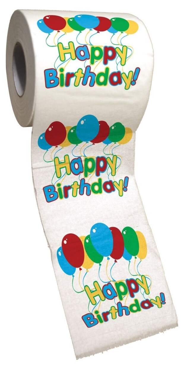 BigMouth Inc Happy Birthday Toilet Paper