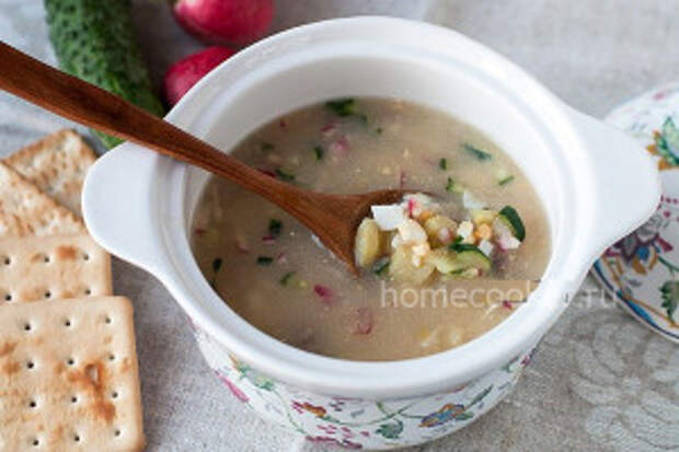 Окрошка на квасе Okroshka na kvase 300x200 Окрошка на квасе