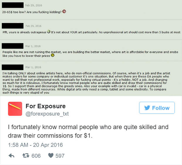 For Exposure
