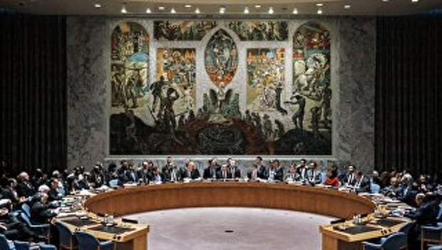 Зал заседаний Совета Безопасности ООН в Нью-Йорке. Архивное фото