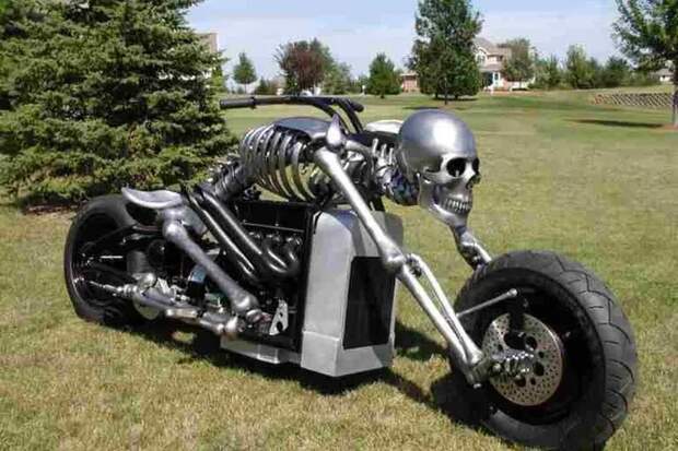 Мотоцикл дня: IronDeath Skeleton Bike