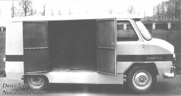 На зависть водителям грузовых «Москвичей», фургон ТА-11 имел сразу две двустворчатые двери в грузовом отсеке АРЗ, авто, москвич