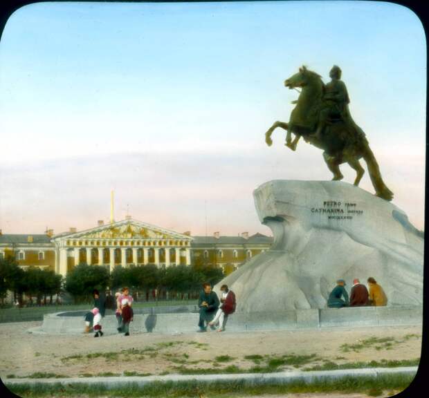 Санкт-Петербург.Медный всадник на Сенатской площади