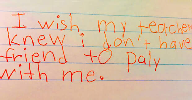 I Wish My Teacher Knew