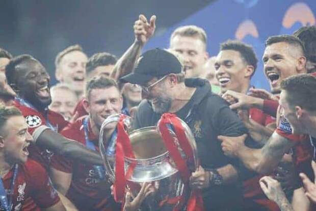 Jurgen Klopp (Liverpool), JUNE 1, 2019 - Football / Soccer : UEFA Champions League final match Tottenham Hotspur FC 0-2 Liverpool FC at Estadio Metropolitano in Madrid, Spain. (Photo by D.Nakashima/AFLO)