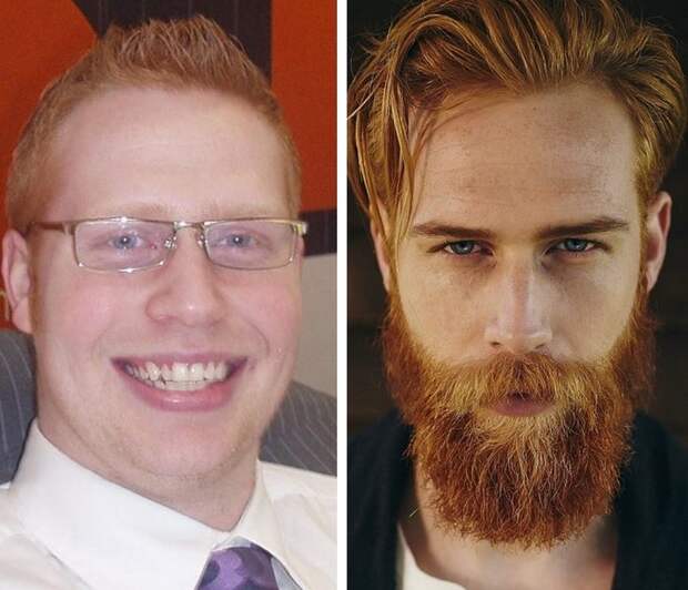 Борода меняет мужчин