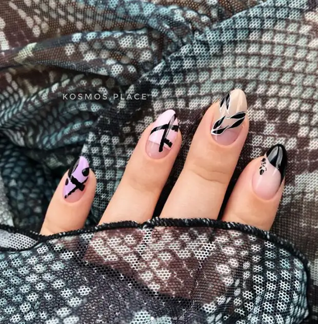 асимметричный френч фото 8