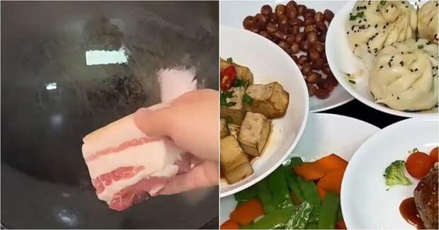 Парень приготовил десятки блюд из одного кусочка свиной грудинки