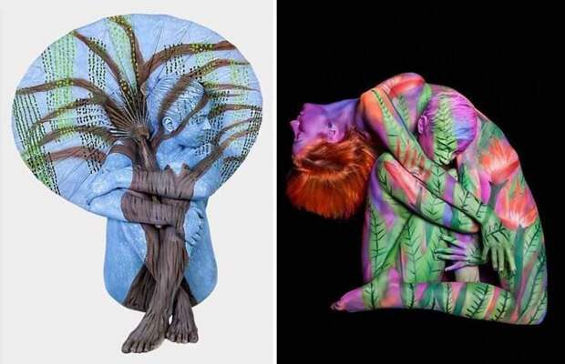 Body art art, body