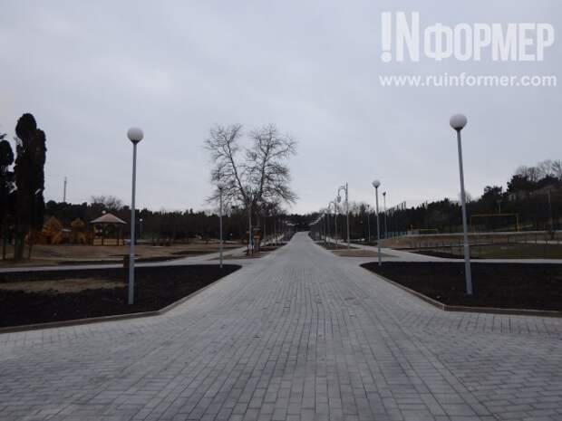 Севастопольский парк в новой «одёжке»