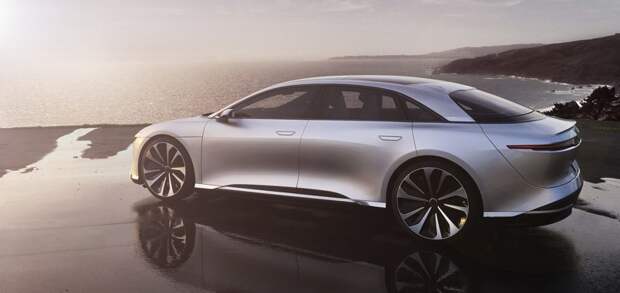Компания Lucid Motors показала конкурента Tesla Model S Lucid Air, Lucid Motors, tesla, авто, электромобиль