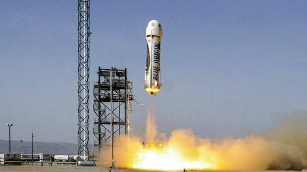 Компания Blue Origin на аукционе продает билет в космос