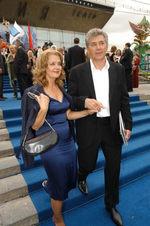 Ирина Алферова с мужем