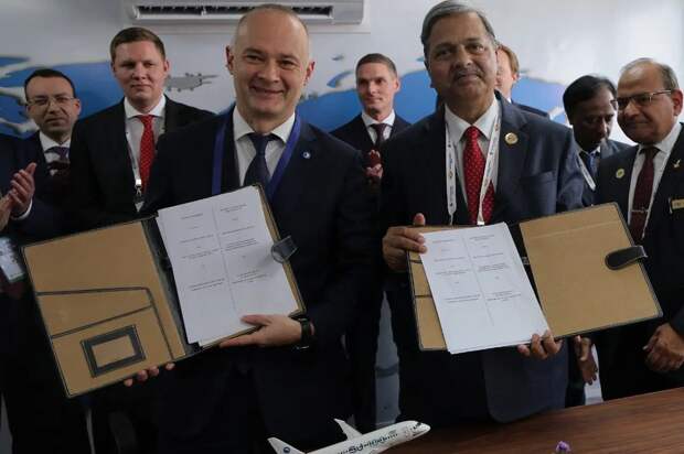 ОАК и HAL подписали соглашение о лицензионном производстве Superjet-100 в Индии