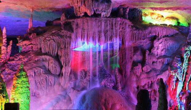 Красочные фотографии Пещеры China_003