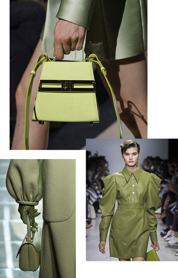 Слева направо: Marc Jacobs весна-лето 2019; Y/Project весна-лето 2020; Annakiki весна-лето 2020