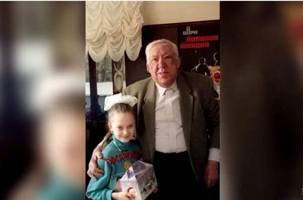 Юрий Никулин с внучкой Марией