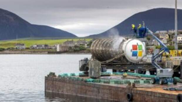 Microsoft underwater servers Natick