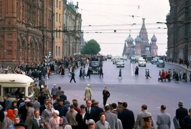 Цветные фотографии 1961 года