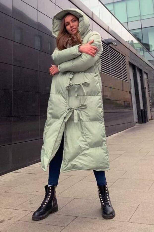 Стильные женские пуховики