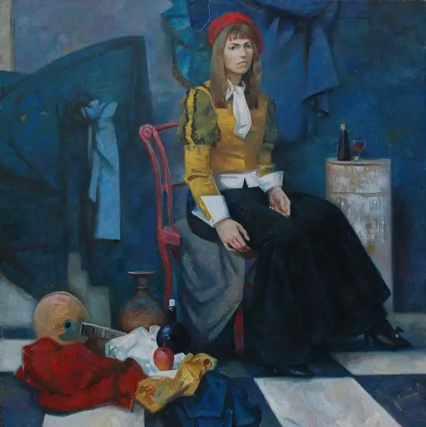 Художник Анастасия Лобанова. Живу, люблю и верю