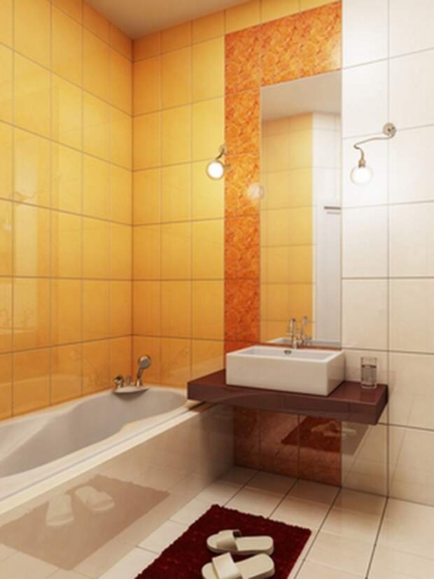3d bathroom rendering