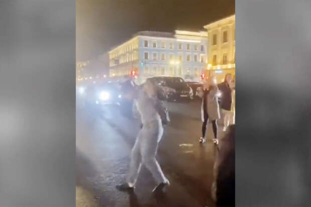 В Петербурге полиция отправила в военкомат мужчин за лезгинку на трассе