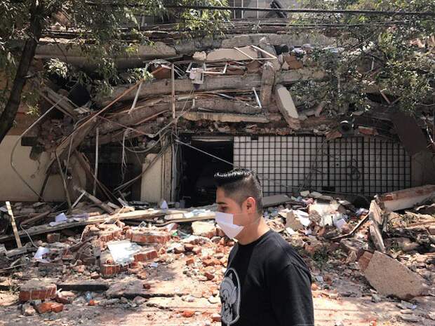 Мексика пострадала от мощнейшего землетрясения