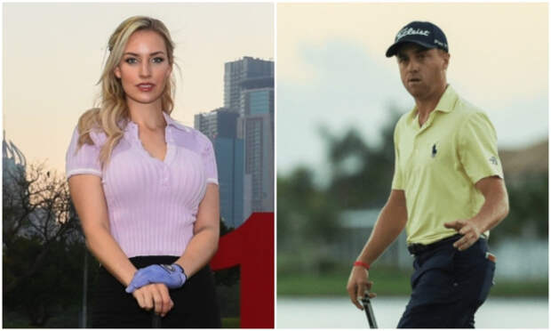 paige spiranac justin thomas homophobic slur