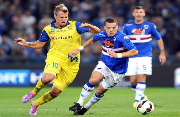 «Сампдория» с дублем Габбьядини обыграла дома «Верону»