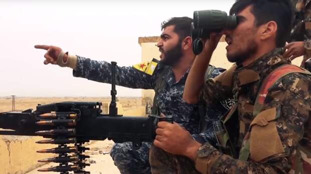 Курдские группировки обстреляли Азаз