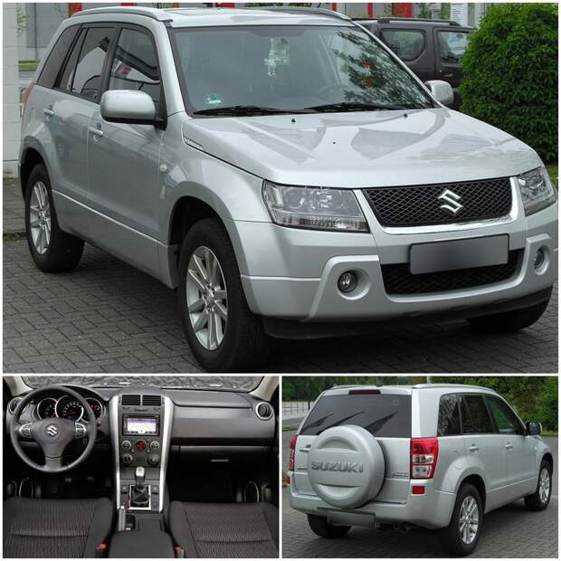 Suzuki Grand Vitarа второго поколения проходила обновления в 2008 и 2010 годах. При втором рестайлинге с задней двери автомобиля убрали запасное колесо, уменьшив габаритную длину на 200 мм.