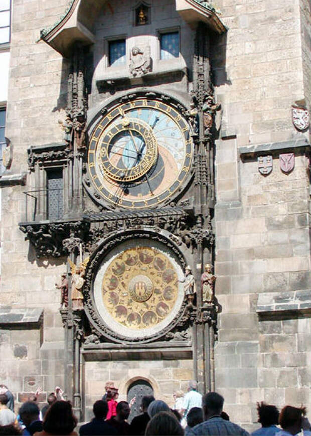 Часы с апостолами в Праге