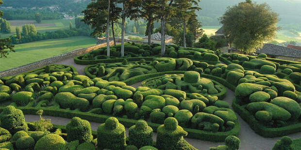 Висячие сады Маркейссака, Франция