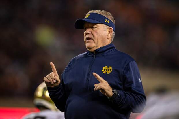 Brian Kelly Goodbye Notre Dame Meeting LSU Job