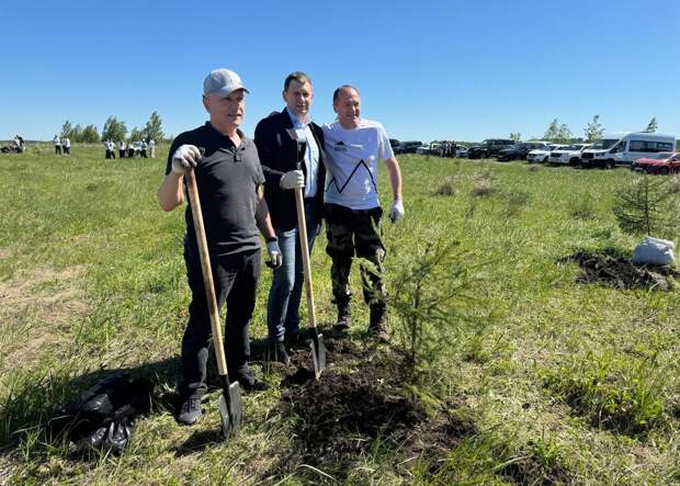 В Кондуках высадили 1000 сосен в рамках проекта "Зеленые курорты России"