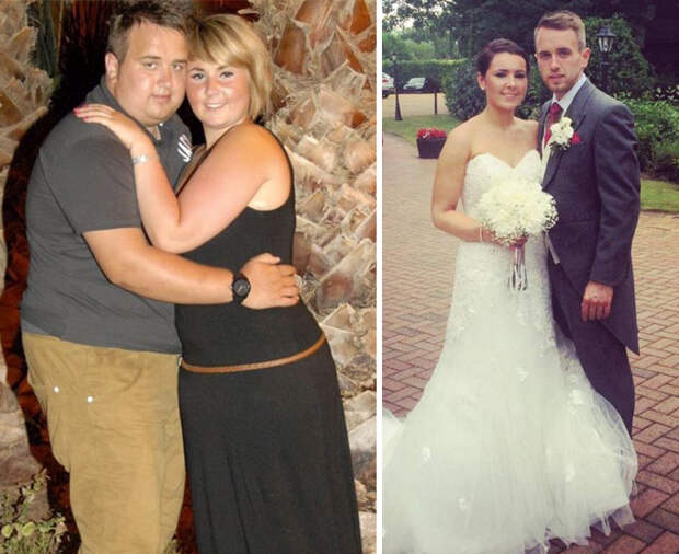 This Couple Loses A Combined 133 Pounds For Their Wedding