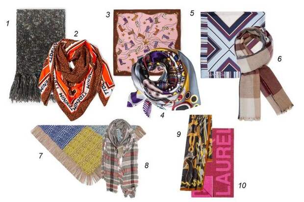 8 оригинальных способов носить шарф