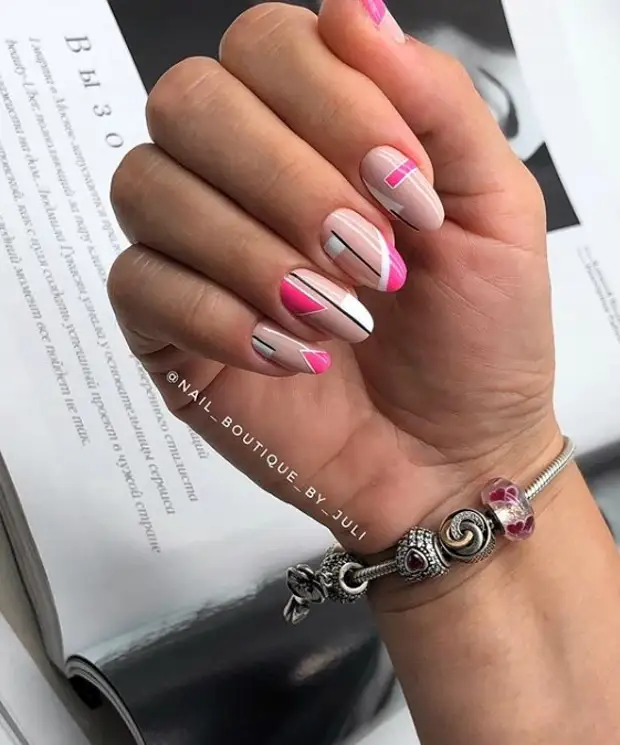 асимметричный френч фото 40